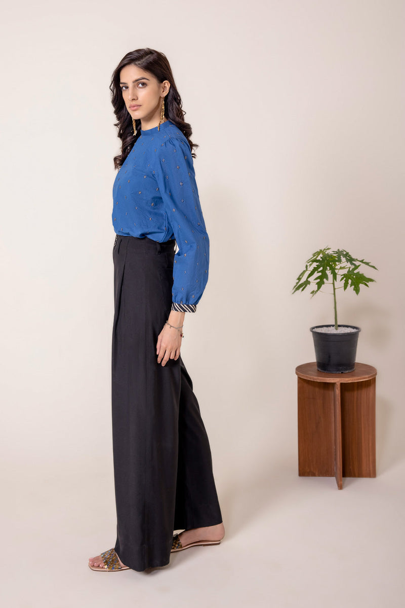 Embroidered Lawn Top