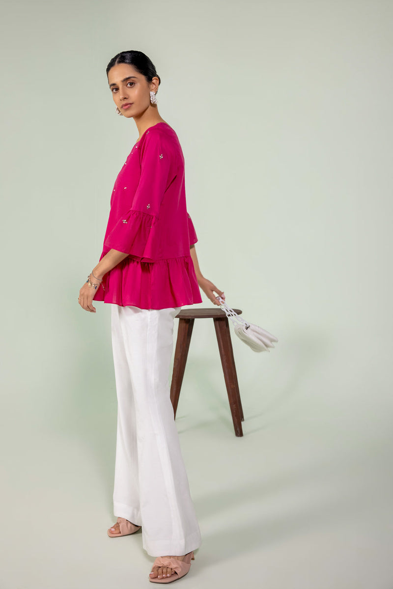 Embroidered Lawn Kurti