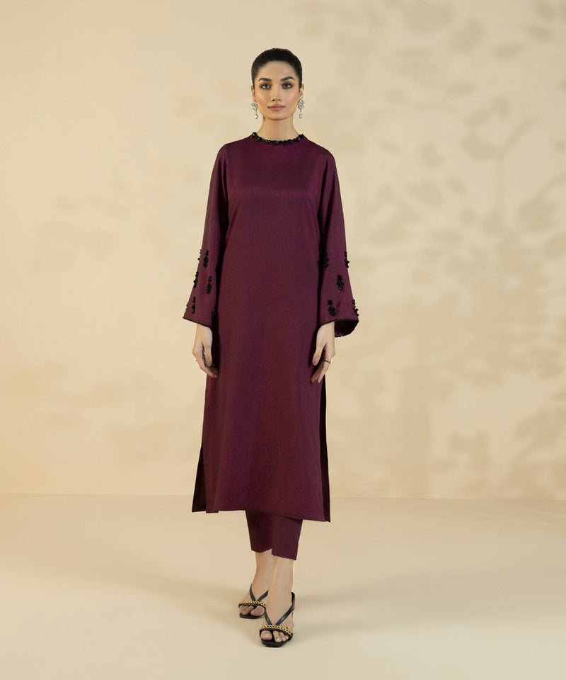 2 Piece - Hand Embellished Suit