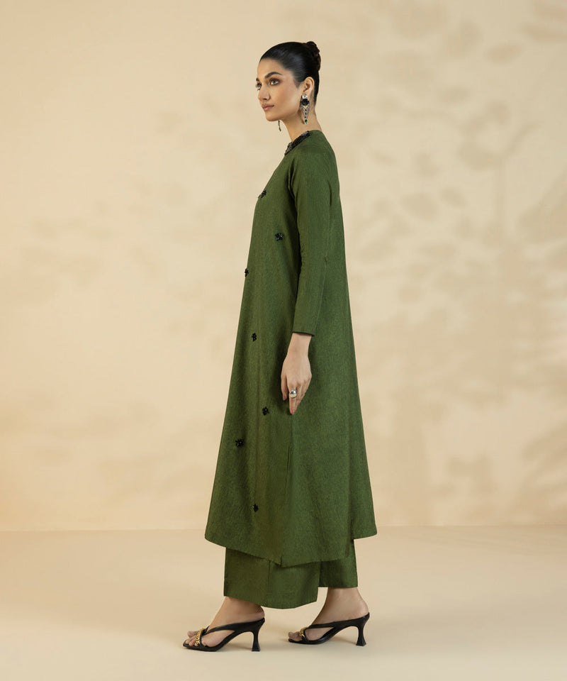 2 Piece - Hand Embellished Suit