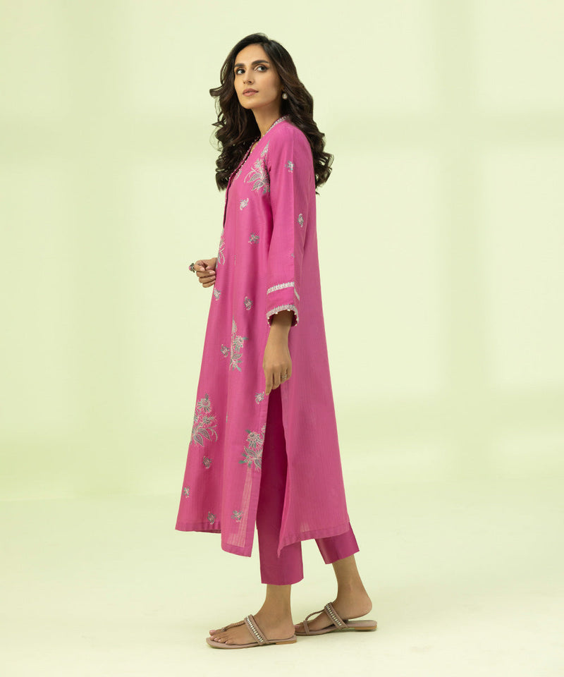 Embroidered Dobby Shirt