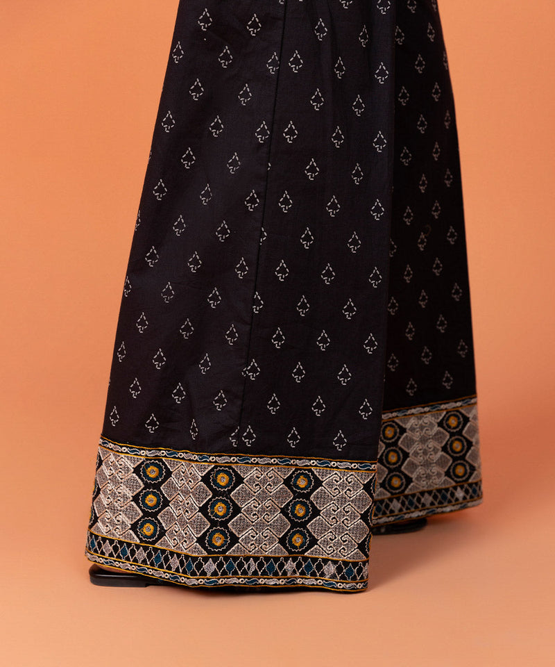 Embroidered Cambric Culottes