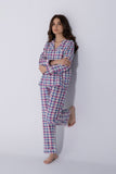 Checkered Loose Fit Pajamas