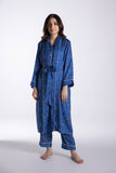 Printed Satin Robe