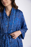 Printed Satin Robe