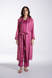 Printed Satin Robe