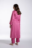 Printed Satin Robe