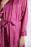 Printed Satin Robe