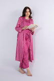 Printed Satin Robe