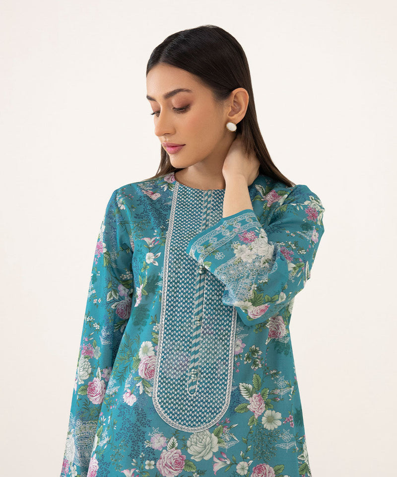 Embroidered Lawn Shirt
