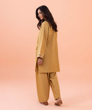2 Piece - Embroidered Cotton Linen Suit