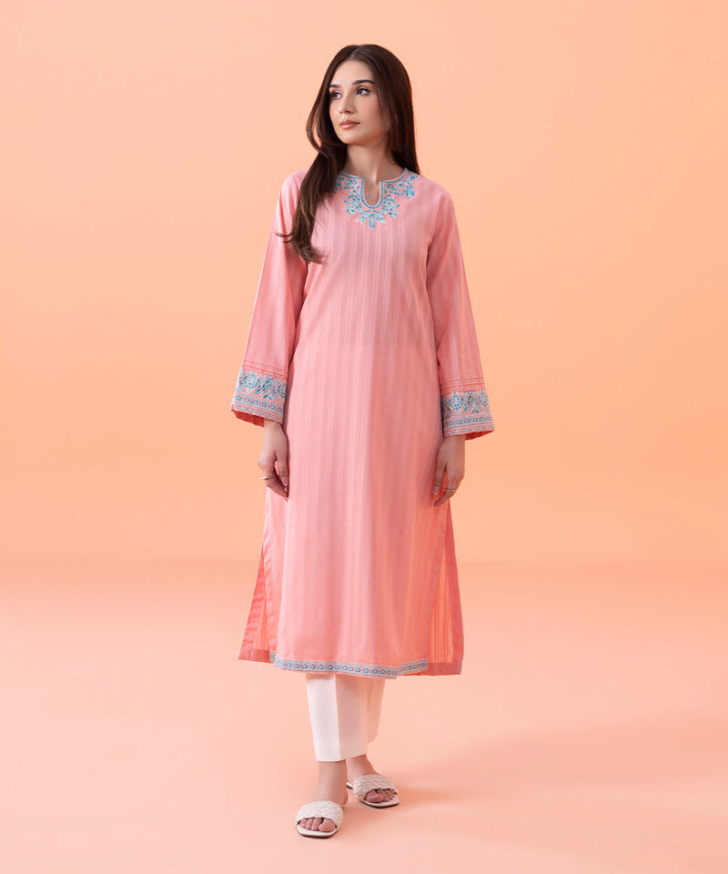 Embroidered Cotton Shirt