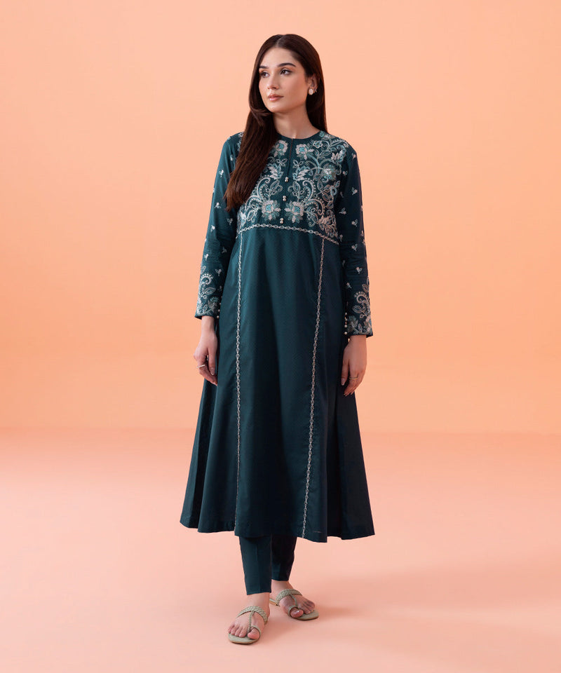 Embroidered Cotton Shirt