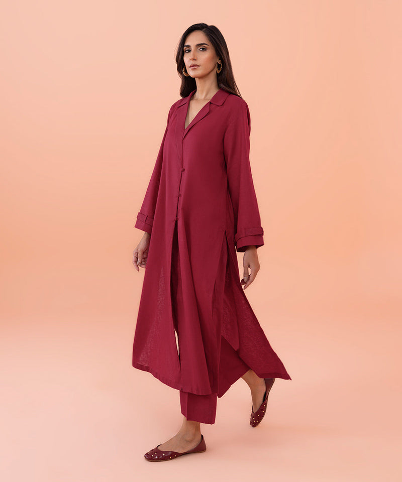 2 Piece - Cotton Linen Suit