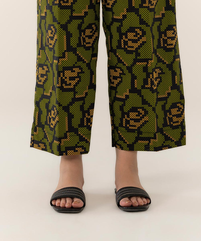 Printed Cambric Pants