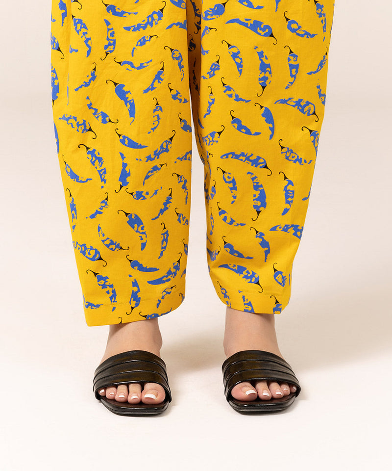 Printed Cambric Shalwar