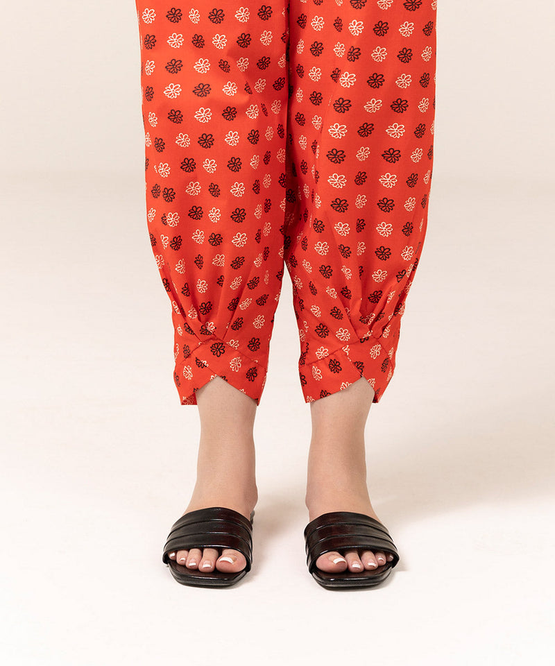 Printed Cambric Shalwar