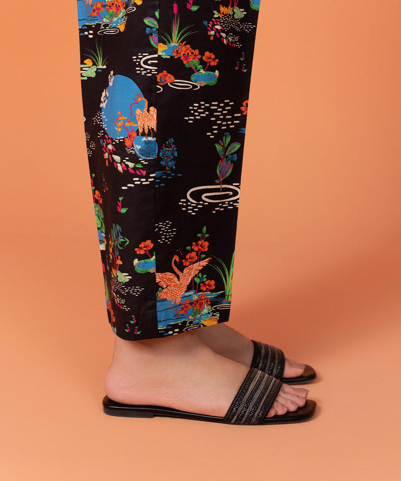 Printed Cambric Pants