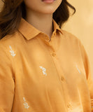 Embroidered Recycled Cotton Shirt