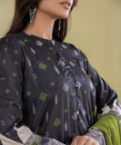 2 Piece - Printed Silk Suit