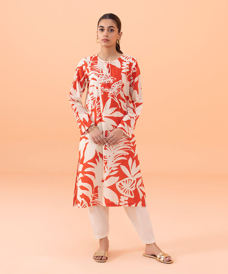 Printed Cambric Shirt