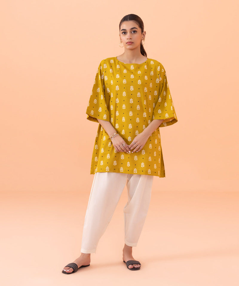 Printed Cambric Shirt