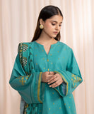 3 Piece - Embroidered Khaddar Suit