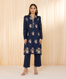 2 Piece - Embroidered Cambric Suit
