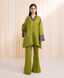 2 Piece - Embroidered Khaddar Suit