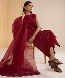 3 Piece - Embroidered Karandi Suit