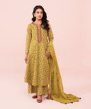 3 Piece - Embroidered Cambric Suit