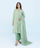 3 Piece - Embroidered Khaddar Suit