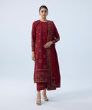 3 Piece - Embroidered Jacquard Suit