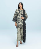3 Piece - Embroidered Khaddar Suit