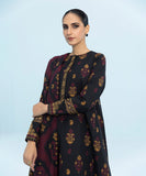 3 Piece - Embroidered Jacquard Suit