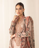 3 Piece - Printed Silk Suit