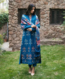 3 Piece - Embroidered Jacquard Suit