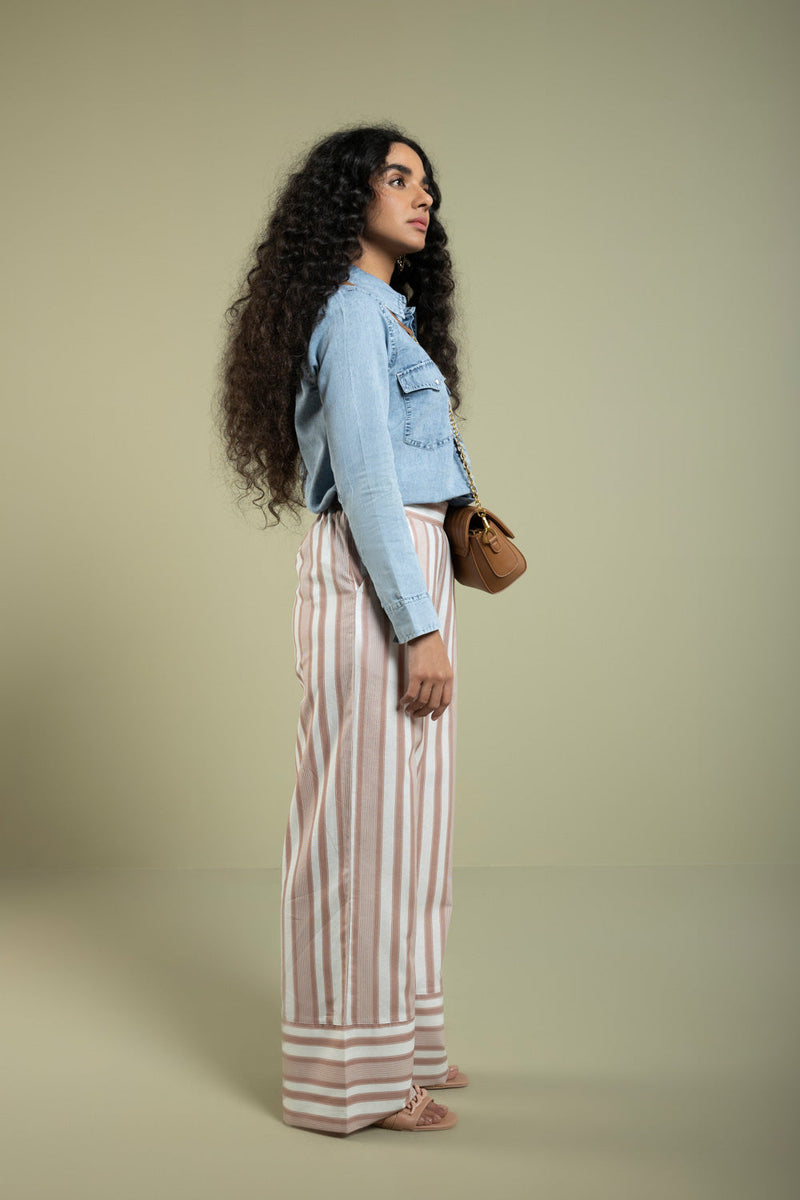 Printed Palazzo Pants