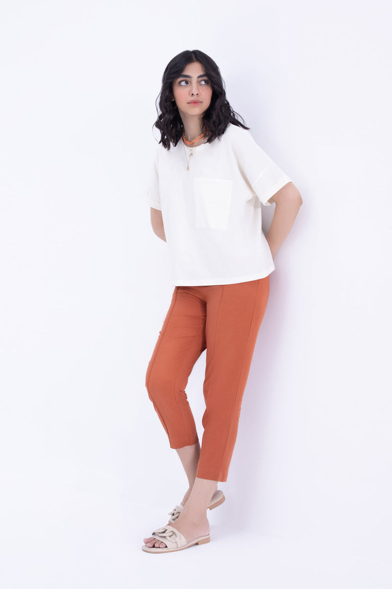 Pleated High Waist Pants