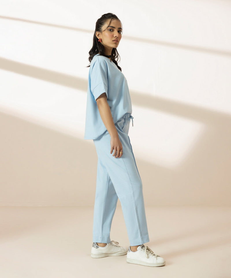 Slim Fit Pull-On Trousers