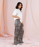 Printed Silky Full Length Trousers