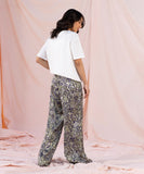 Printed Silky Full Length Trousers