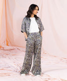 Printed Silky Full Length Trousers