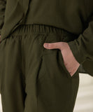 Pull-On Loose-Fit Linen Trousers