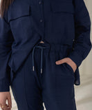 Pull-On Linen Trousers