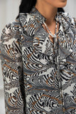 Printed Chiffon Blouse