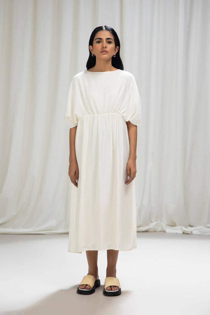 Textured Kimono Dress