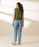 Shoulder Padded T-shirt