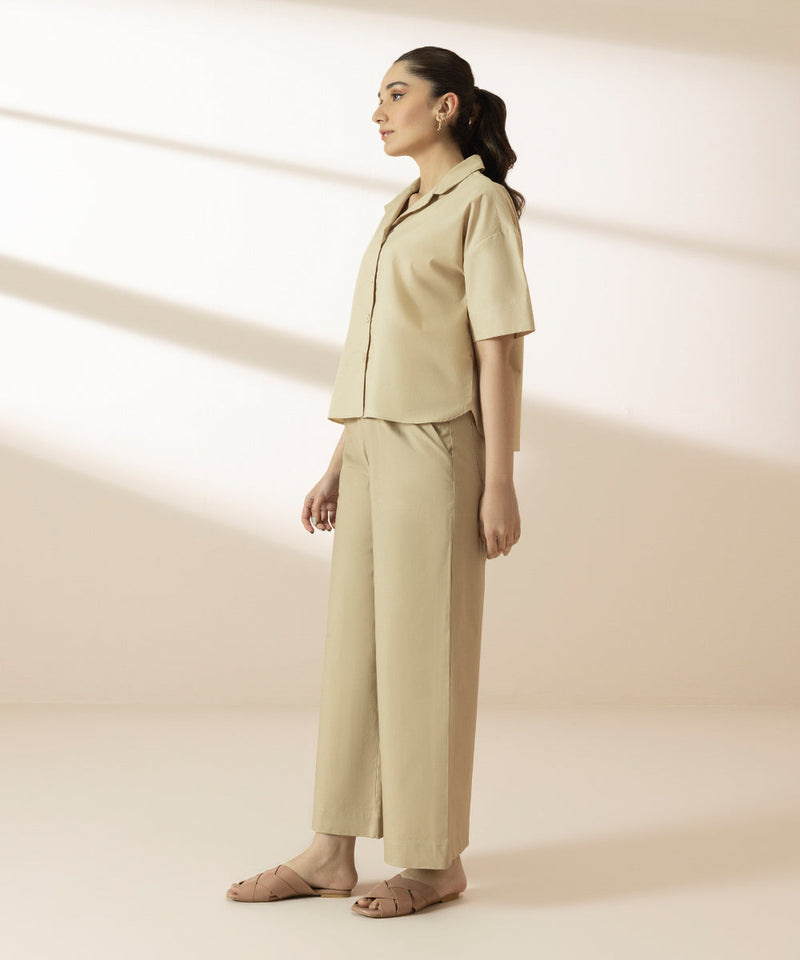 Button through Boxy Shirt