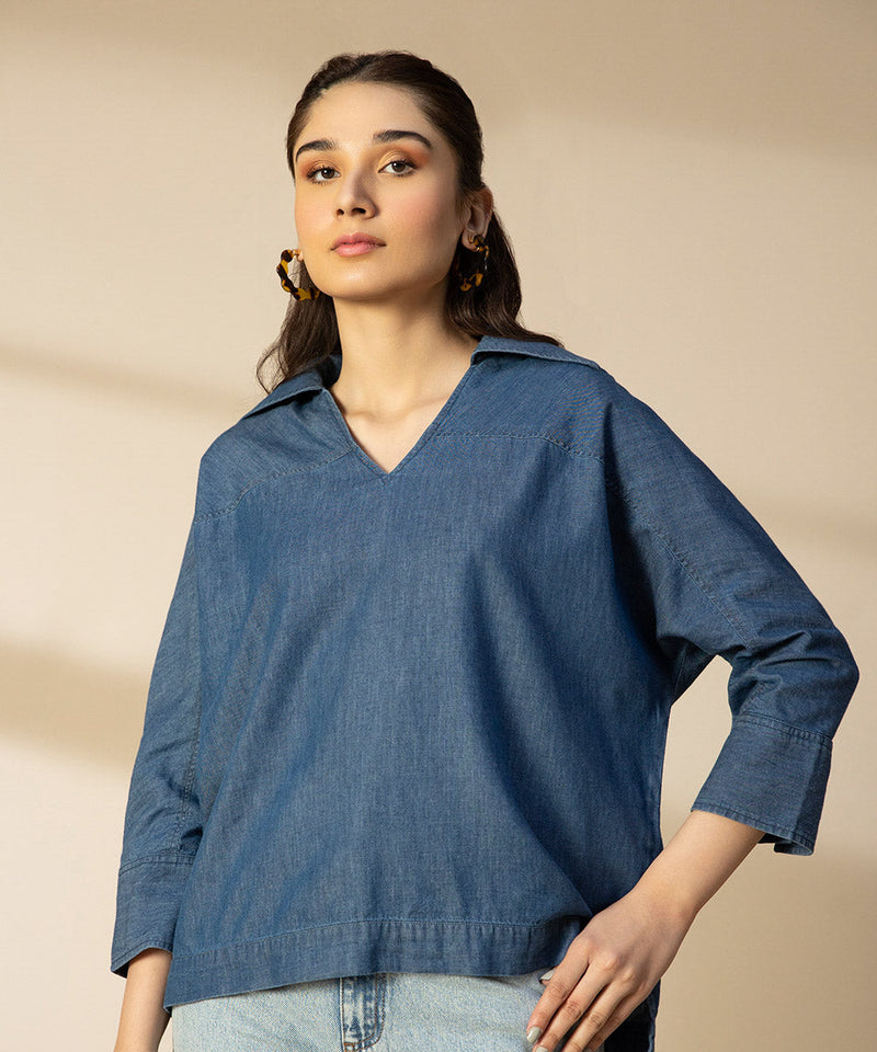 Denim Top